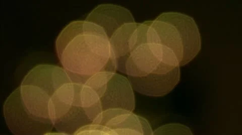 Christmas Lights Out Of Focus Stock Footage 11238415