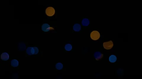 Christmas Lights Particles 017 Video stock 17291076