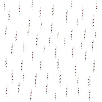 Christmas lights pattern on white background Stock Illustration