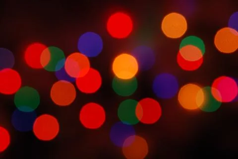 Christmas lights Stock Photos
