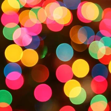 Christmas lights Stock Photos