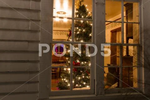 Christmas lights Stock Photos
