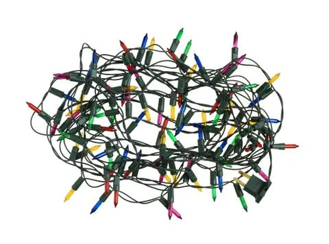 Christmas lights Stock Photos