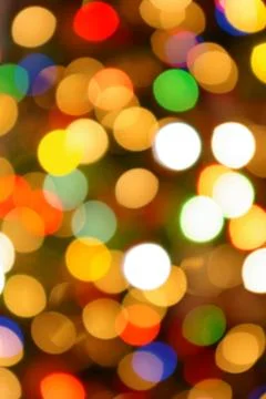 Christmas lights Foto stock