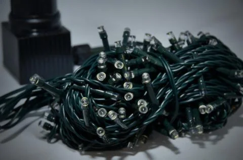 Christmas lights Stock Photos