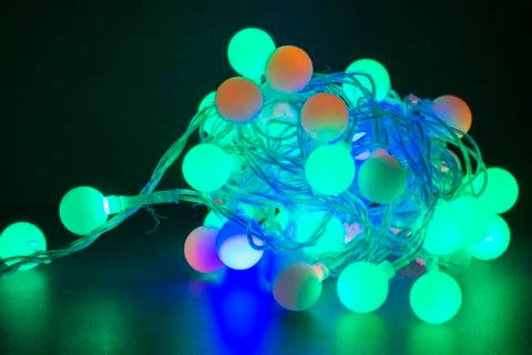 Christmas lights Foto stock