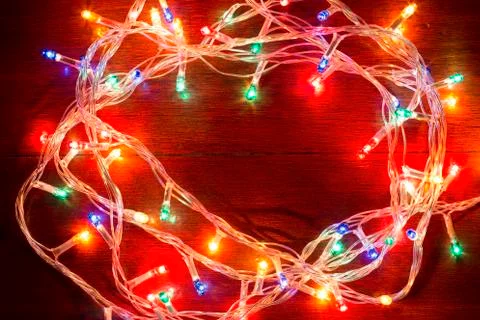Christmas lights Фото
