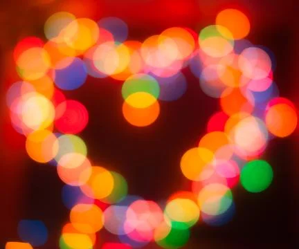 Christmas lights Stock Photos