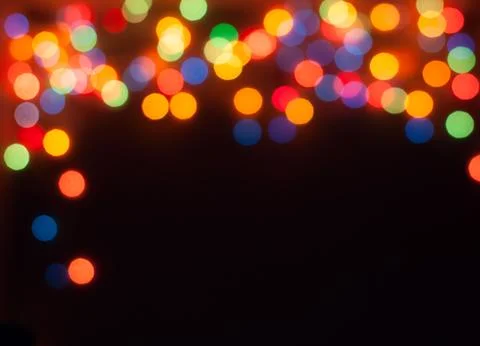 Christmas lights Foto stock