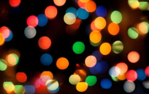 Christmas lights Stock Photos