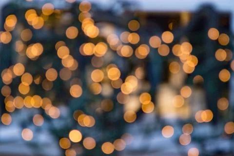 Christmas lights Foto stock