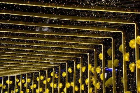 Christmas lights. Stock Photos