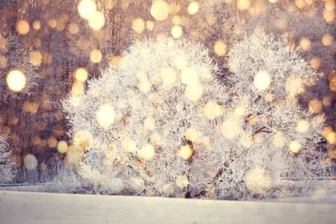 Christmas lights Foto stock
