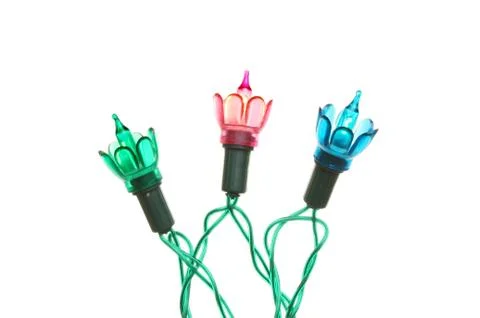 Christmas lights Stock Photos