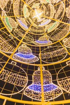 Christmas lights Stock Photos