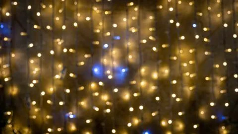 The christmas lights Stock Photos