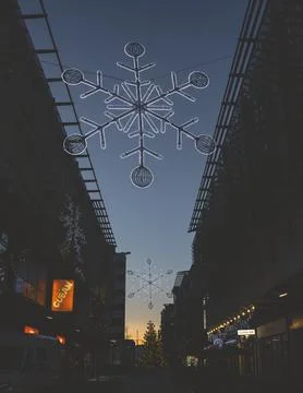 Christmas lights Stock Photos
