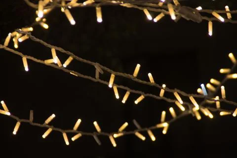 Christmas lights Stock Photos