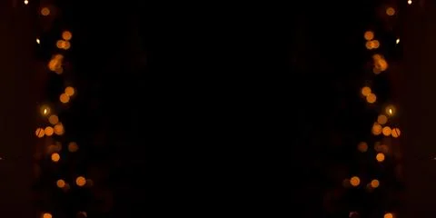 Christmas lights simple background pattern empty copy space for your text her Stock Photos