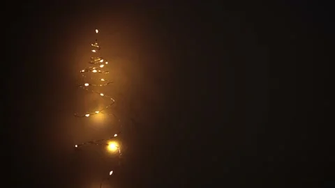 Christmas lights video Stock Footage 164870827