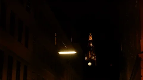 Christmas lights, Vienna Stock-Footage 86075034