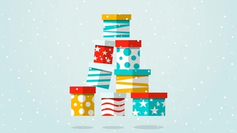 Christmas Logo Stock After Effects