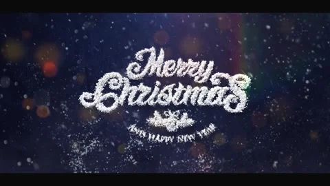 Christmas logo Modèle After Effects