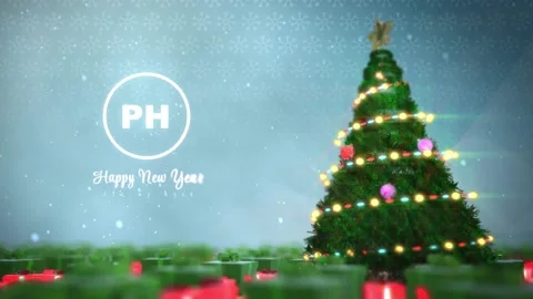 Christmas Logo Reveal 库存 After Effects