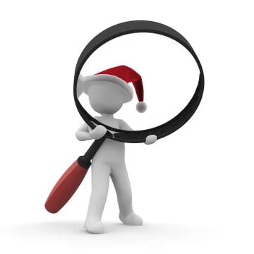 Christmas lupe Stock Illustration