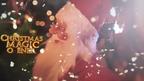 Christmas Magic Opener Stock After Effects