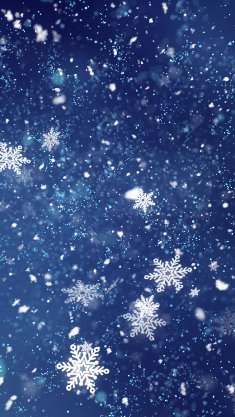 Christmas Magic Snow Glitters 2 Stock Footage 286131992