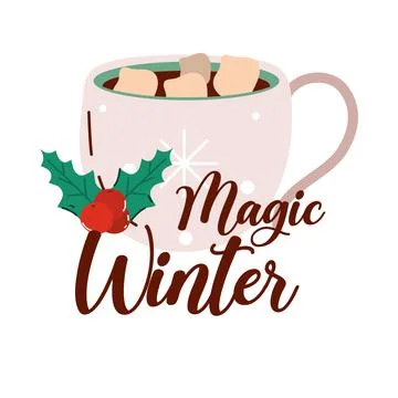 Christmas magic winter Stock Illustration