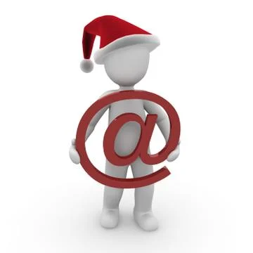 Christmas mail 2 Stock Illustration