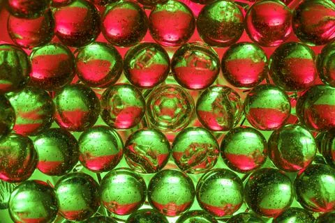 Christmas Marbles2 Foto stock