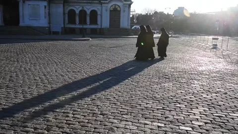 Christmas mass at Sofia's Alexander Nevsky Cathedral, Sofía, BG - 25 Dec 2023 Stock Footage 259630215