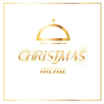 Christmas menu Stock Illustration