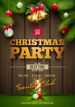 Christmas Message Board Stock Illustration