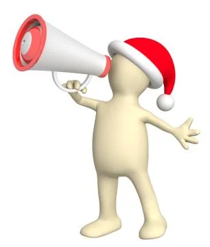 Christmas message Stock Illustration