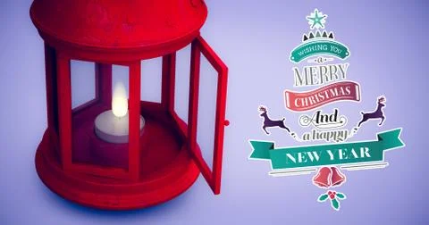 Christmas message 스톡 일러스트