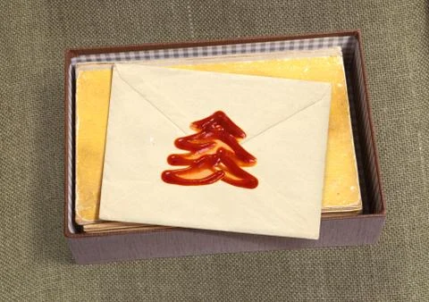Christmas message Stock Photos