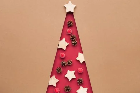 Christmas Minimal Concept Stock Photos
