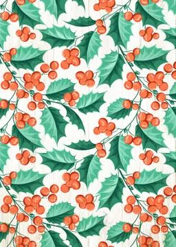 Christmas mistletoe Stock Illustration