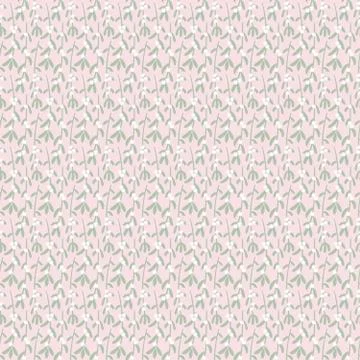 Christmas mistletoe seamless pattern Stock Illustration