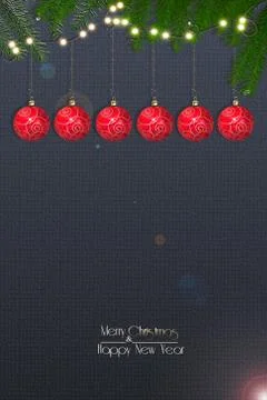 Christmas modern background Stock Illustration