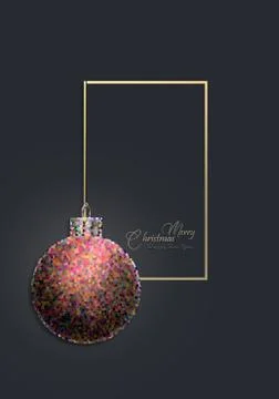 Christmas modern background Stock Illustration