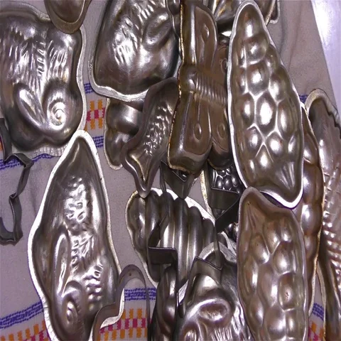 Christmas Molds Stock Footage 69286313