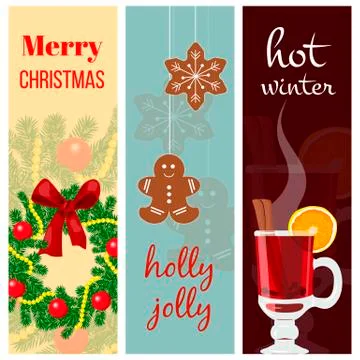 Christmas mood set Stock Illustration
