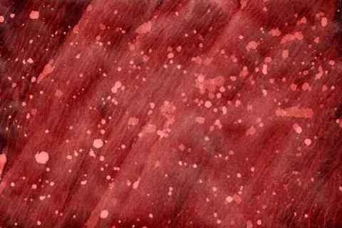 Christmas mood. Simple red background with drops, smears, stripes and stains. Stock Illustration