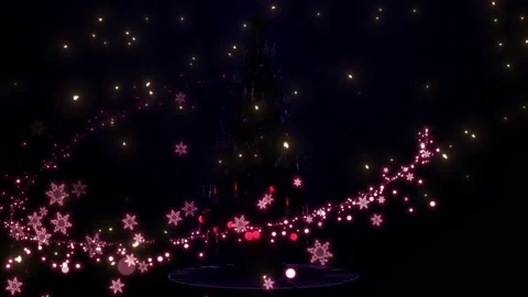 Christmas Motion Light Stock Footage 222043685