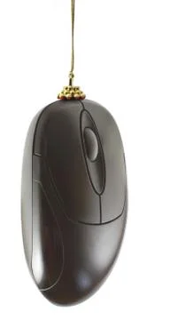 Christmas mouse Stock Photos
